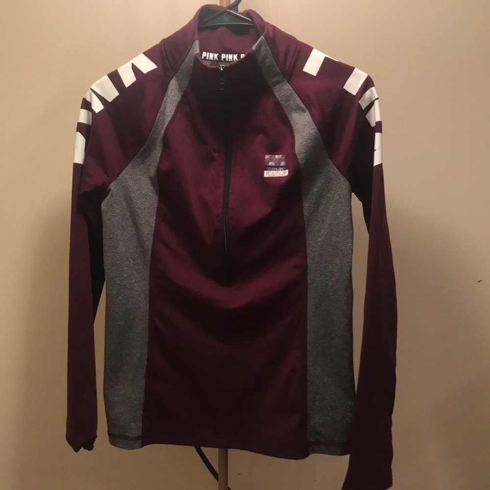 Pink long sleeve zip up!